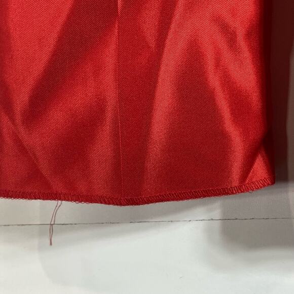 FERRECCI Men's Red Satin Short Super 150's Flat Front Suit Pant SZ 28S - Picture 10 of 14